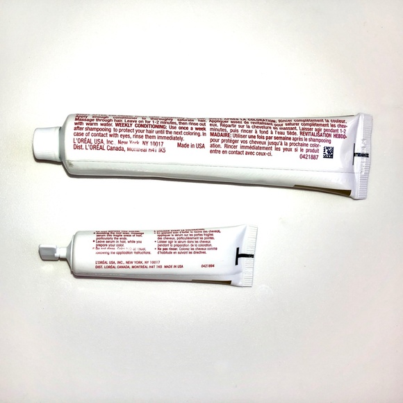 L'OREAL Excellence Creme Protective Conditioning + Pre-Color Treatment Lot of 2 - Picture 2 of 5